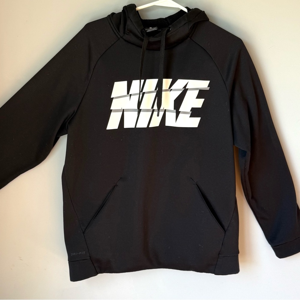 Nike Dri-FIT Black Pullover Sweatshirt Hoodie
